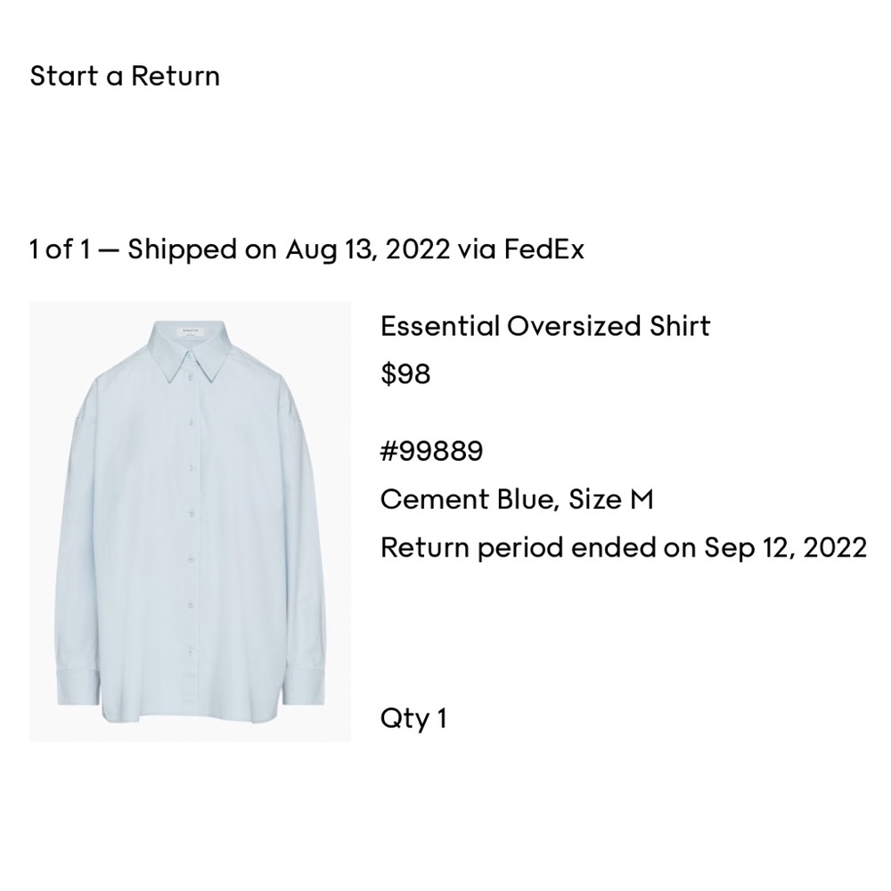 Babaton Essential Oversized Button Up - Picture 6 of 14